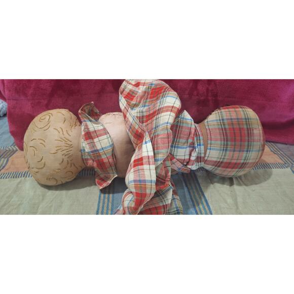 Topsy Turvey cloth rag doll- vintage Americana! Very nice vintage condition - Picture 6 of 7